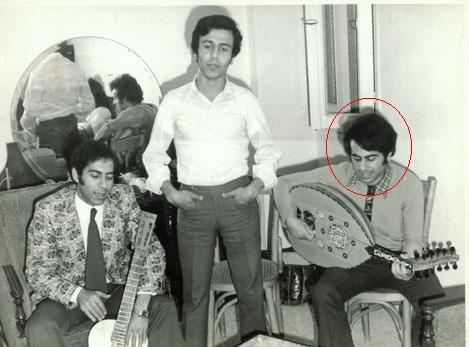 Issam Jammal en compagnie de Ahmed Kaabour le compositeur de Ounadicom