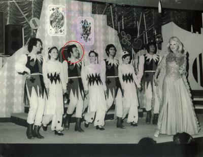 Issam Jammal danseur au c&ocirc;t&eacute; de la grande chanteuse libanaise "SABAH".